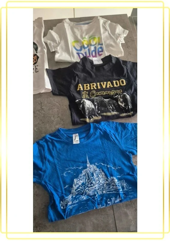 Lote de 8 camisetas para niño – photo 8